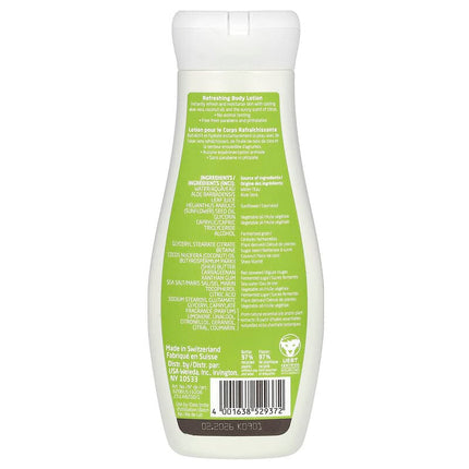 Weleda Refreshing Body Lotion Citrus 200ml back label