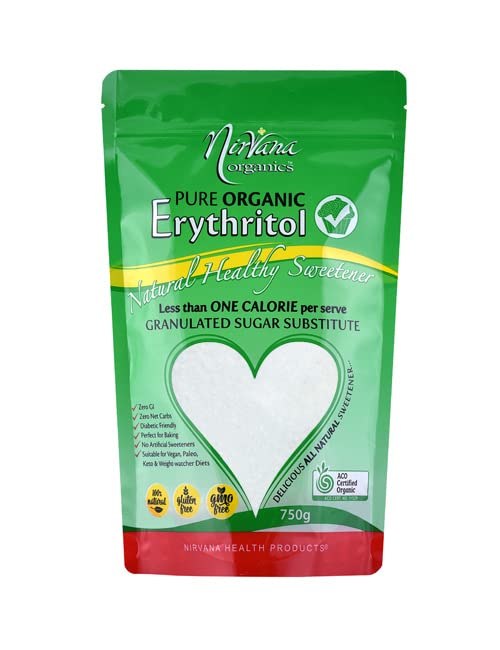 Nirvana Organics Organic Erythritol Pouch 750 g