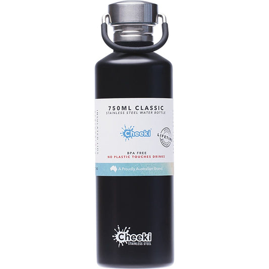 Stainless Steel Bottle Black
