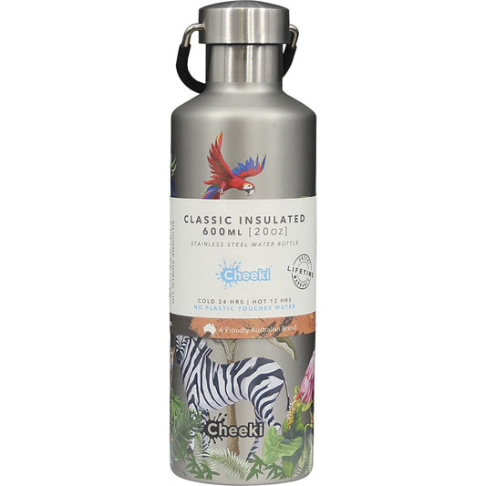 Stainless Steel Bottle Insulated 3D Jungle