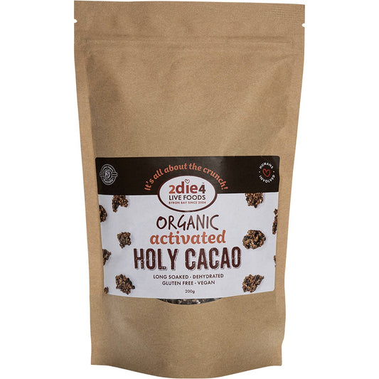 Organic Activated Holy Cacao Cacao Granola Clusters