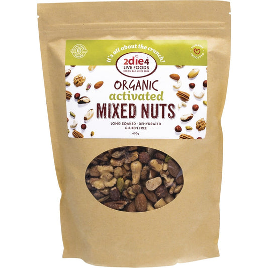 Organic Activated Mixed Nuts Activated with Fresh Whey