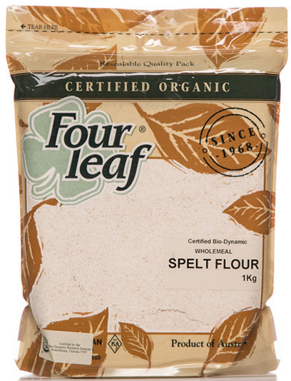 Four Leaf Flour Wholemeal Spelt 1kg