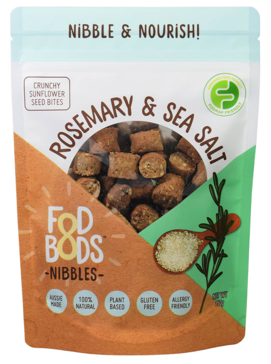 Fodbods Crunchy Nibbles Rosemary Sea 150g