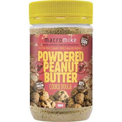 Macro Mike Powdered Peanut Butter Cookie Dough 156g