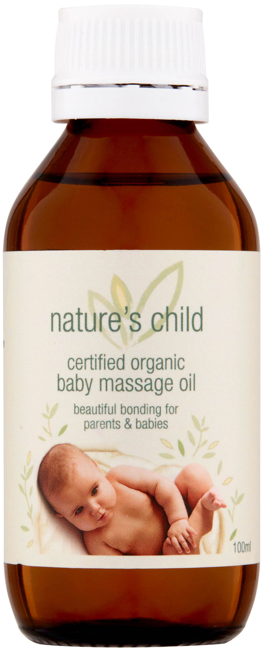 Nature's Child Baby Massage Oil Organic 100ml