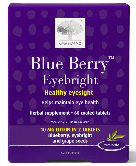 New Nordic Blue Berry Eyebright 60t