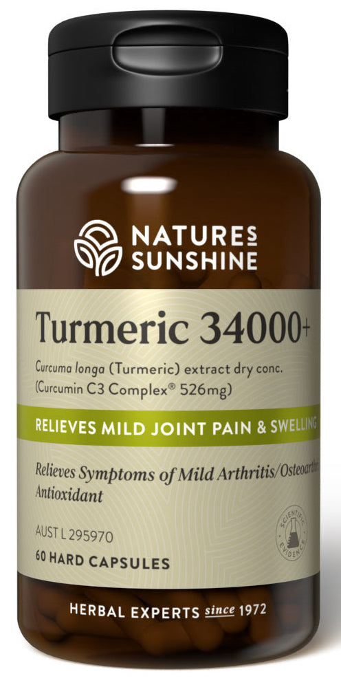 Nature's Sunshine Turmeric 34000+ 60c