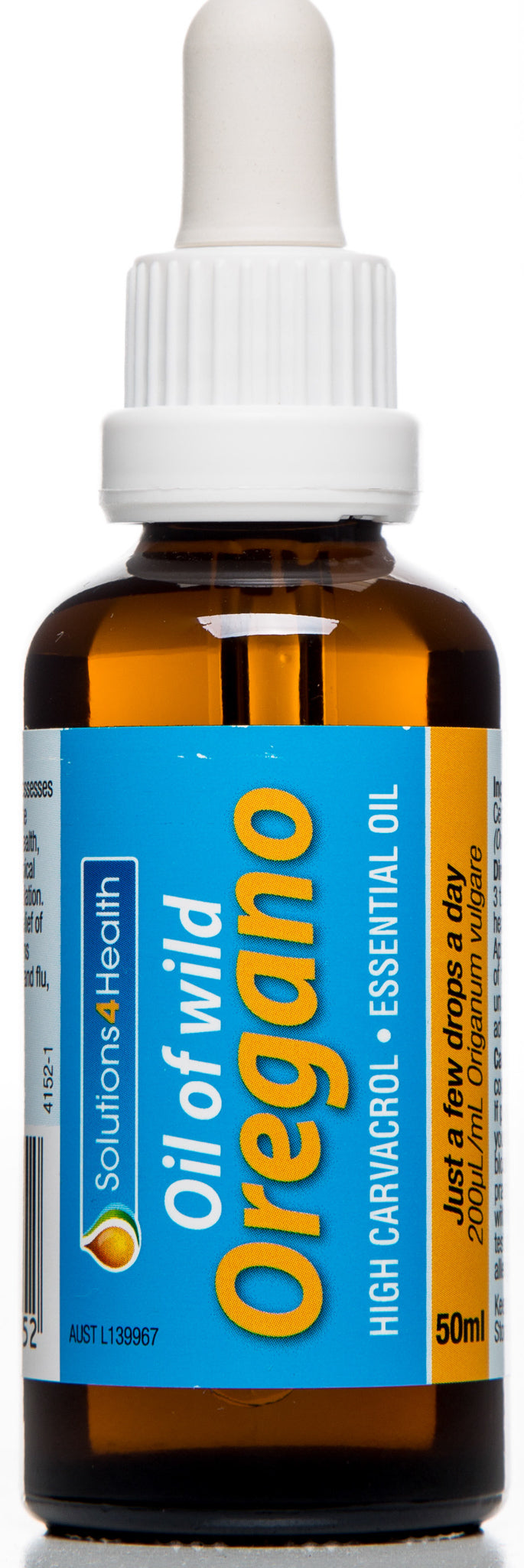 Solutions 4 Health oregano oil 50ml bottle