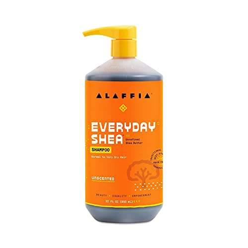 ALAFFIA-EVERYDAY SHEA Shampoo Unscented Deep Moisture-Normal to Very Dry Hair, 950 Milliliter - wallaby wellness