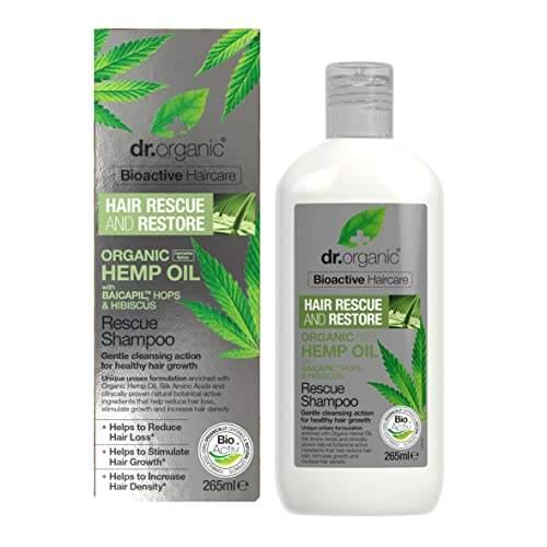 DR Organic Rescue & Restore Shampoo Organic Hemp Oil - wallaby wellness