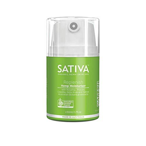 Sativa Replenish Hemp Seed Oil Moisturizer 50 ml - wallaby wellness