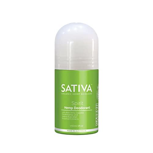 Sativa Spirit Organic Hemp Deodorant 60 ml - wallaby wellness