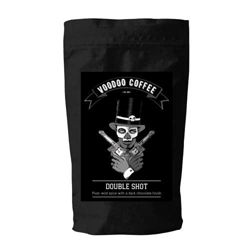 VOODOO DOUBLE SHOT 250gm Coffee Espresso, Flavour: Plum, t - wallaby wellness
