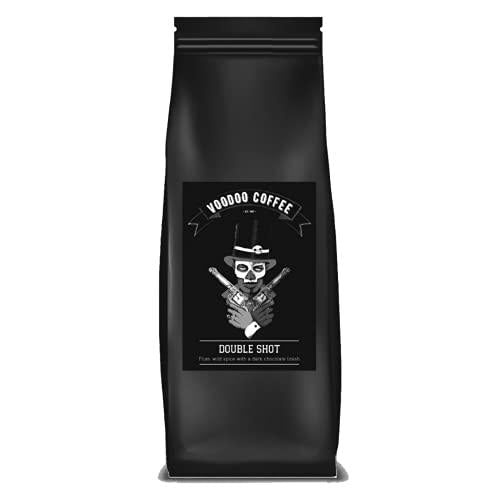 VOODOO DOUBLE SHOT 250gm Ground Espresso Coffee, Flavour: Plum, - wallaby wellness